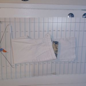 Freestyle white Jean like slacks, size 9.  White, dry cleaned, pressed, no wear